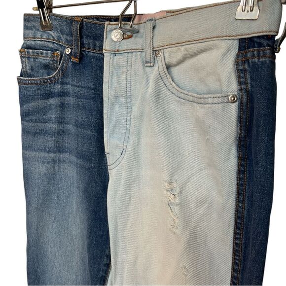 REVICE Denim 2-Tone Denim with Button Fly Size 26 Straight Leg - Picture 7 of 11